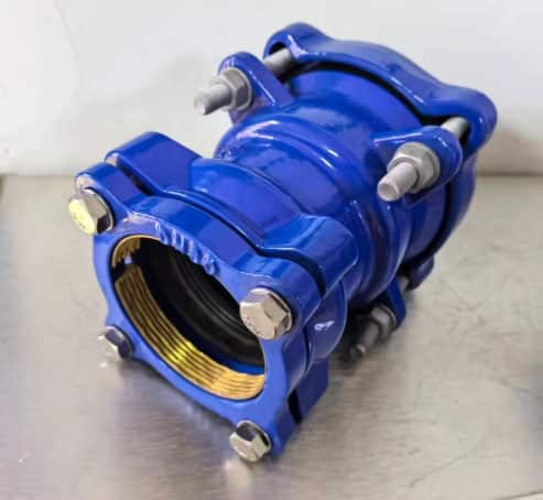Connect Ductile Iron Pipe to HDPE Pipe Coupling