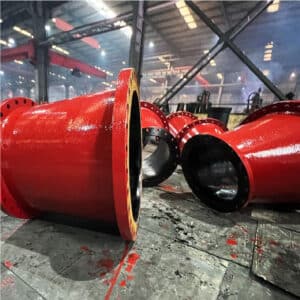 AWWA C110 ductile iron pipe fitting eccentric reducer