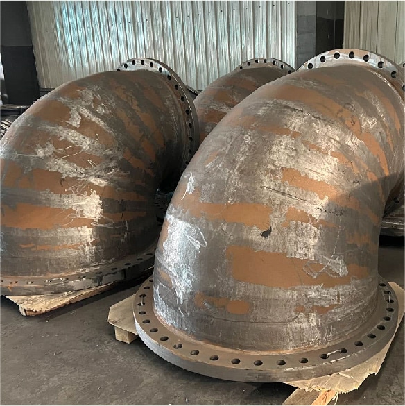 AWWA C110 ductile iron pipe fitting reducing bends