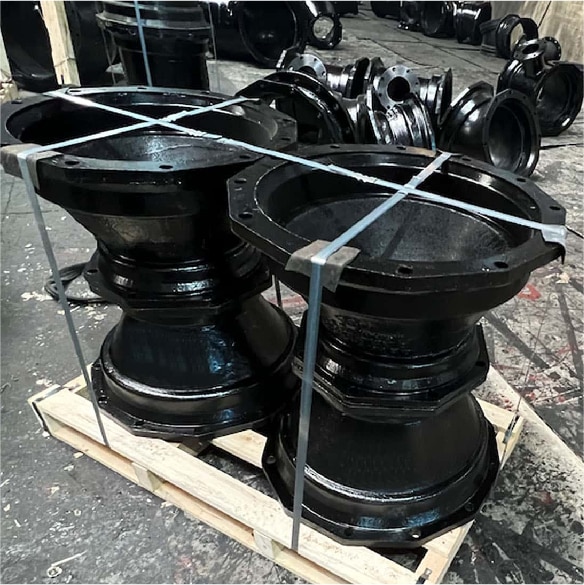 AWWA C153 ductile iron pipe fitting reducer