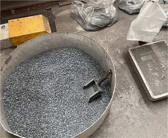 Adjust metal content