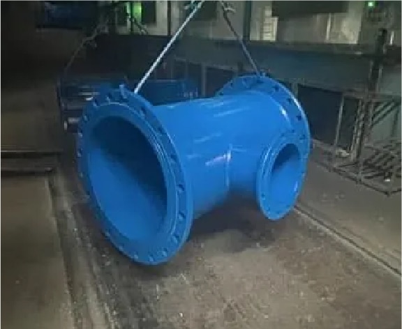 After step 16 Sand blast and machining–FBE coating