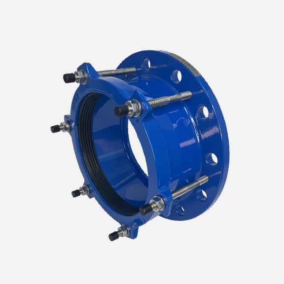 DEDICATED FLANGE ADAPTER FOR PVC PIPE, OR STEEL PIPE