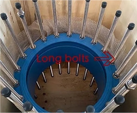 DISMANTLING JOINT WITH LONG BOLTS FOR SPECIAL FLANGE CONNECTION