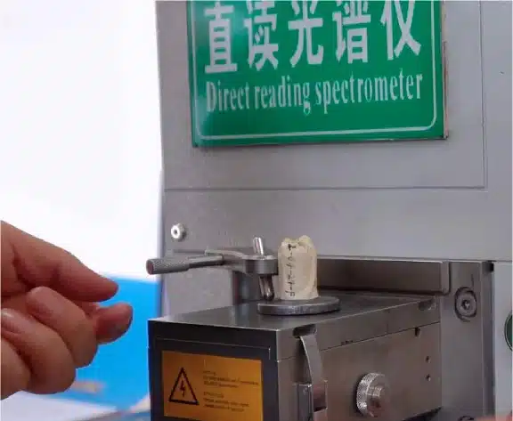 Direct Reading Spectroscopy for Detecting The Composition of Ductile Iron