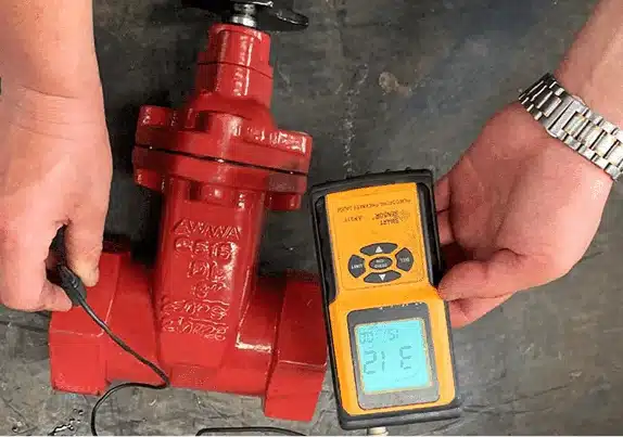 FBE coating thickness inspection according to EN14901