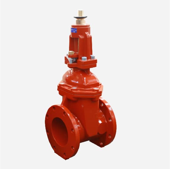 Flanged os&y Resilient Seated AWWA Gate Valve