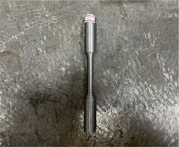 Machine test bars