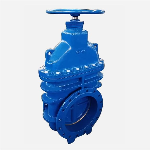 Metal seated gate valve