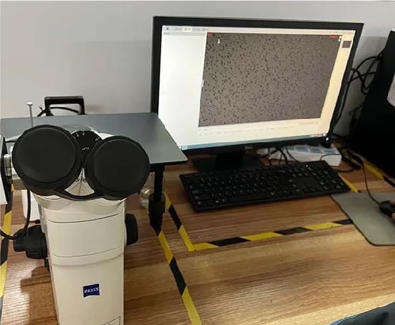 Metallographic testing