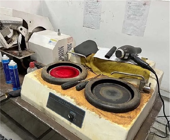 Polishing Of Samples For Metallographic Testing