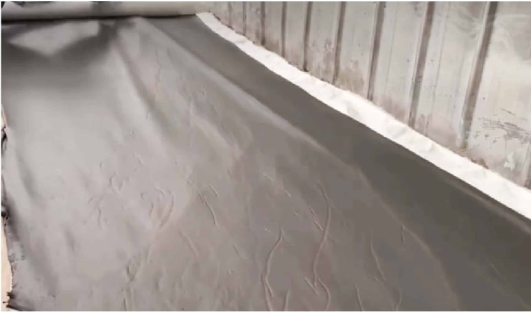 Pressed rubber sheets