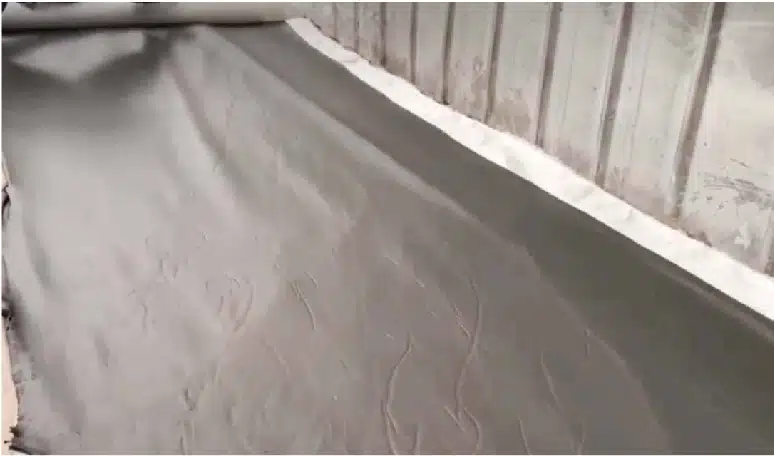 Pressed rubber sheets