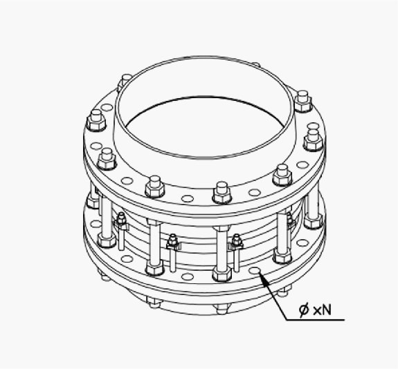 RIGID DISMANTLING JOINT type 2
