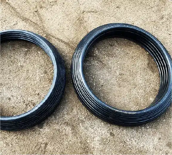 Rubber can be EPDM, NBR or other materials