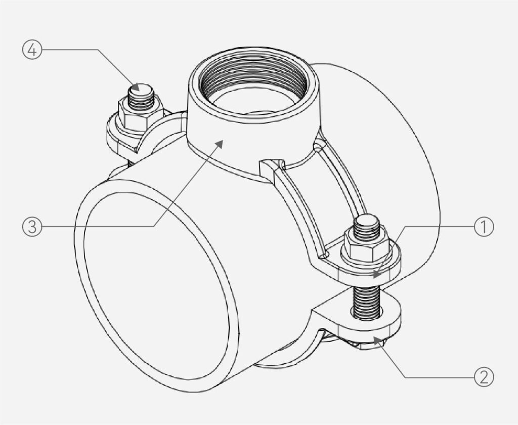 SADDLE CLAMP PARTS
