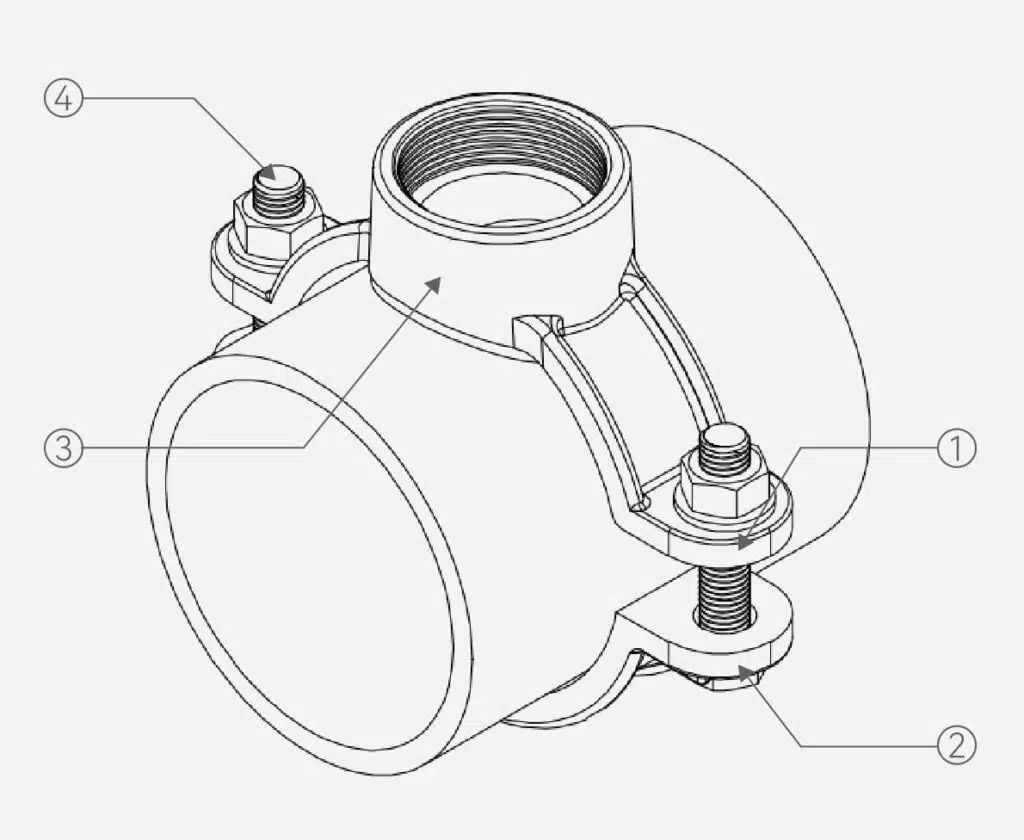 SADDLE CLAMP PARTS
