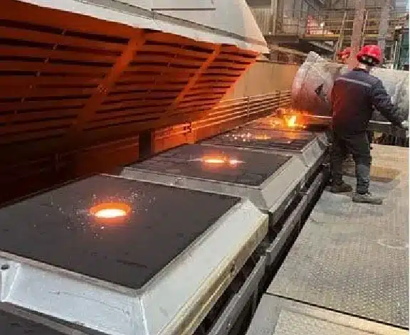 Step 13 Pouring