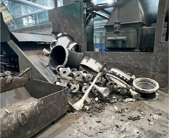 Step 14 Release of parts