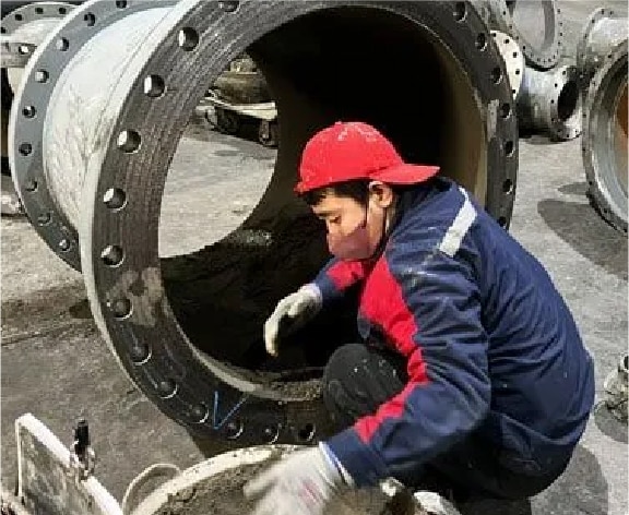 Step 19 Cement lining