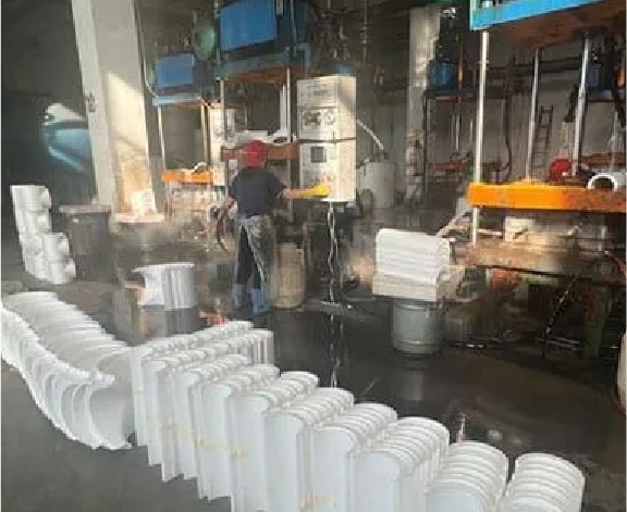 Step 2 Modelling for lost foam moulds