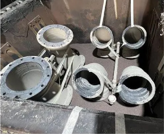 Step 7 Put the lost foam in the casting box