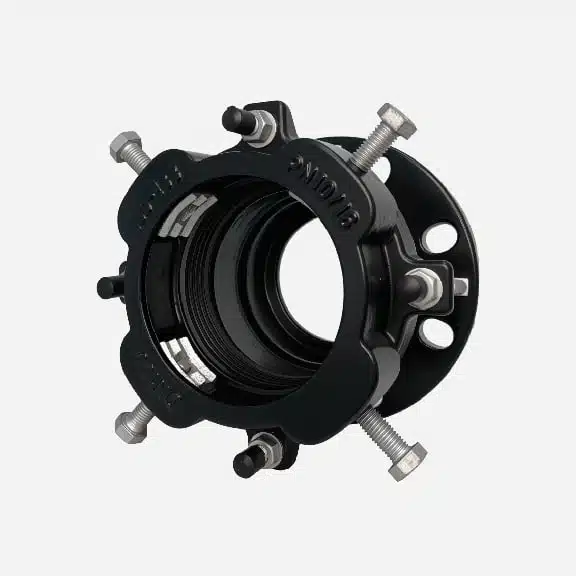 WIDE RANGE FLANGE ADAPTOR FOR HDPE PIPE