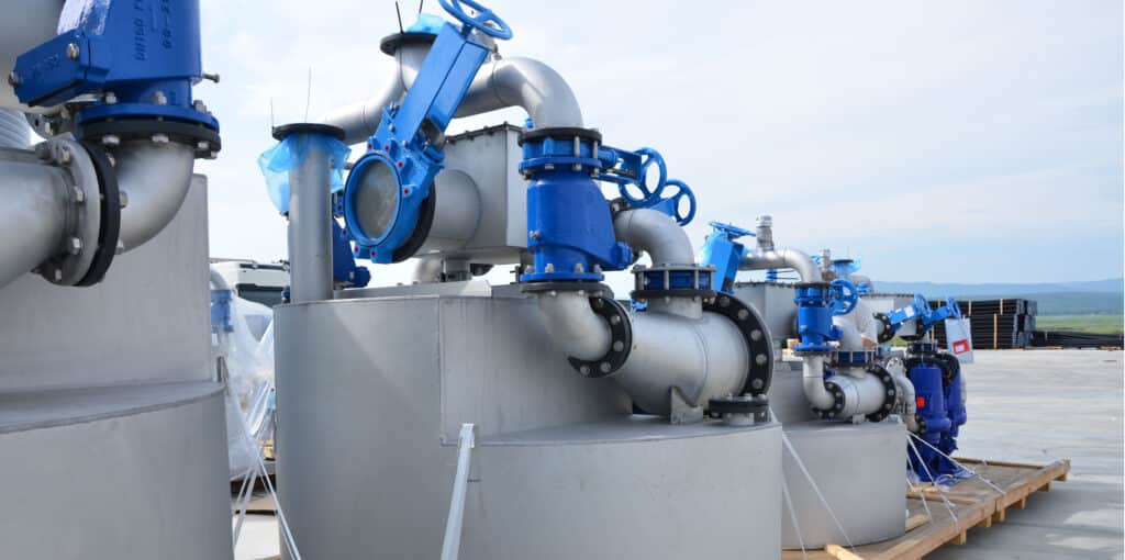 check valve installation