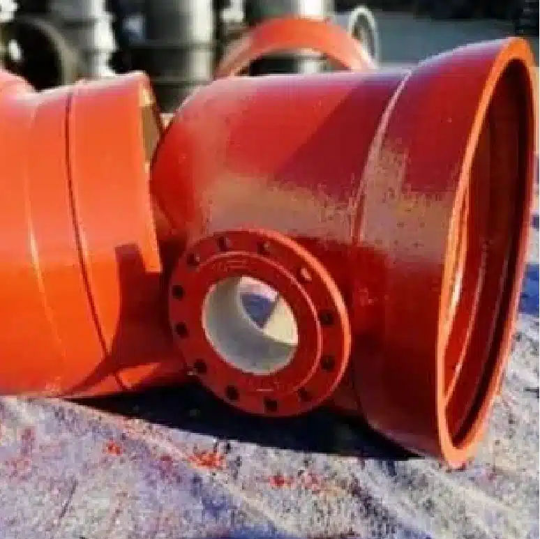 customized ductile pipe fitting