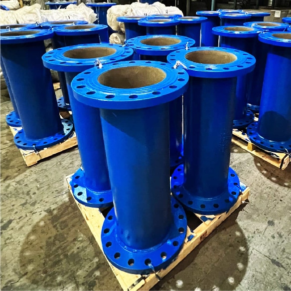 ductile iron flange pipe
