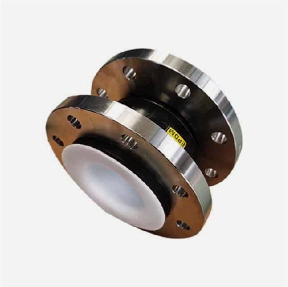 flexible rubber joint with PTFE Lining