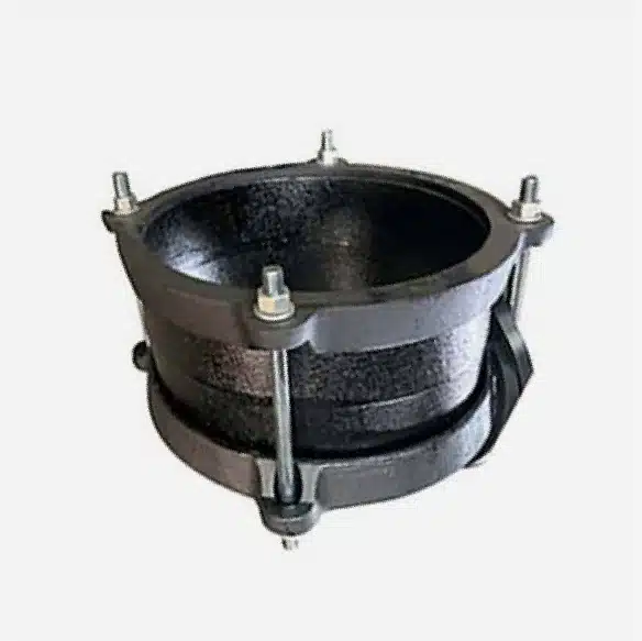 gibault joint with square rubber rings with cement paint for irrigation