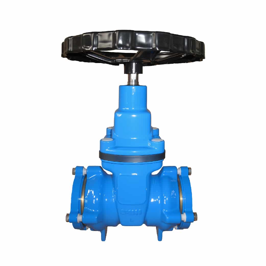 restrained gate valve for HDPE Pipe