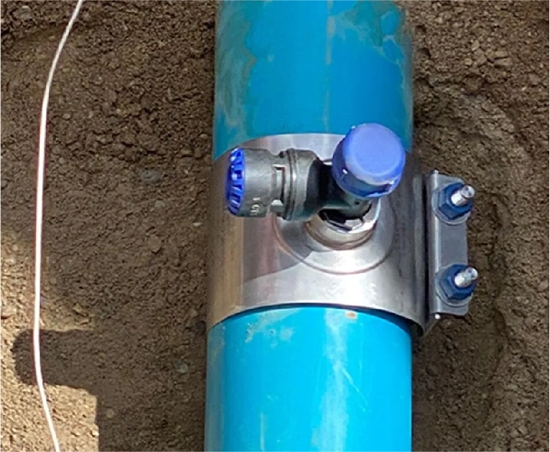 saddle clamp use EMERGENCY REPAIR