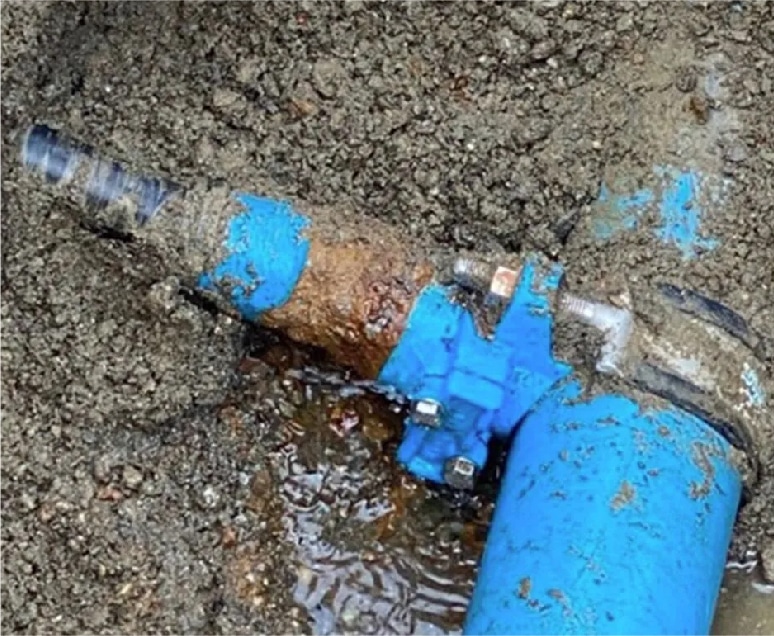 saddle clamp use pipeline tapping