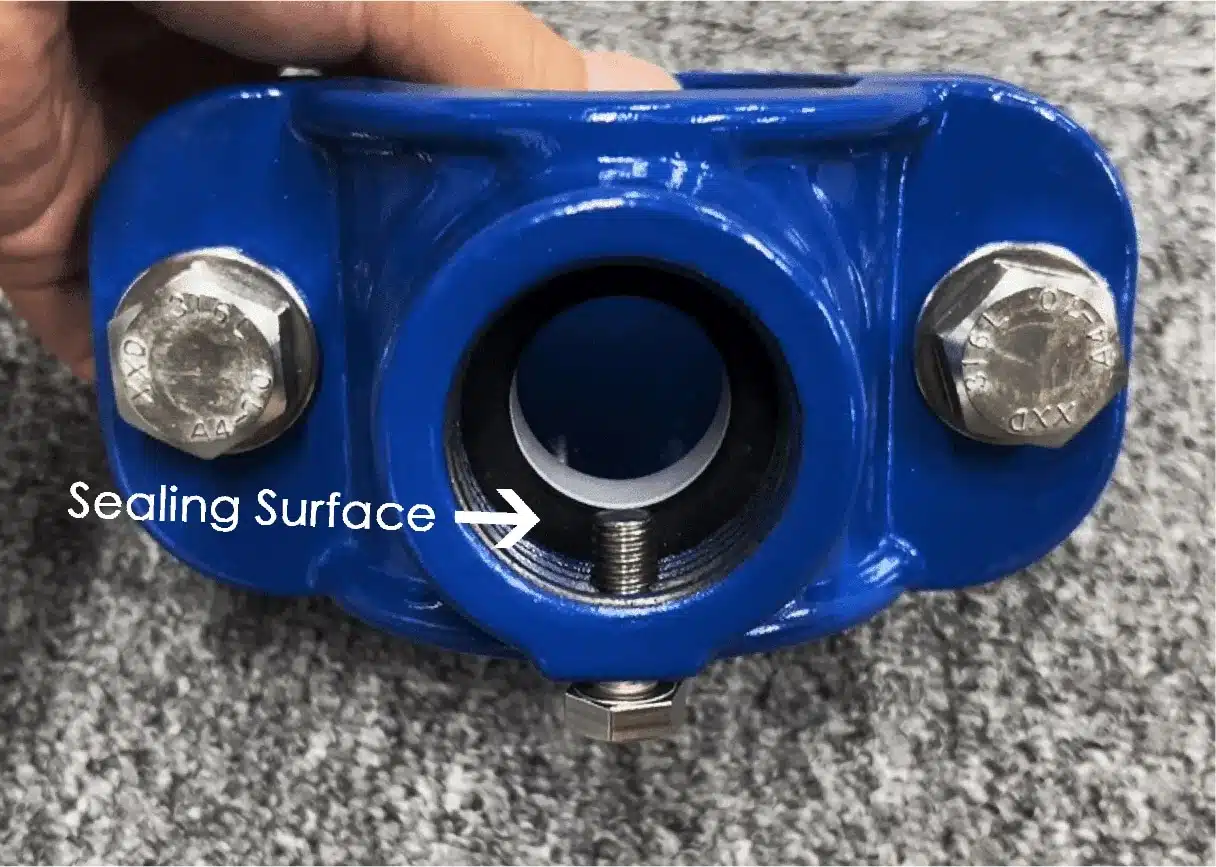 saddle clamp with metric thread