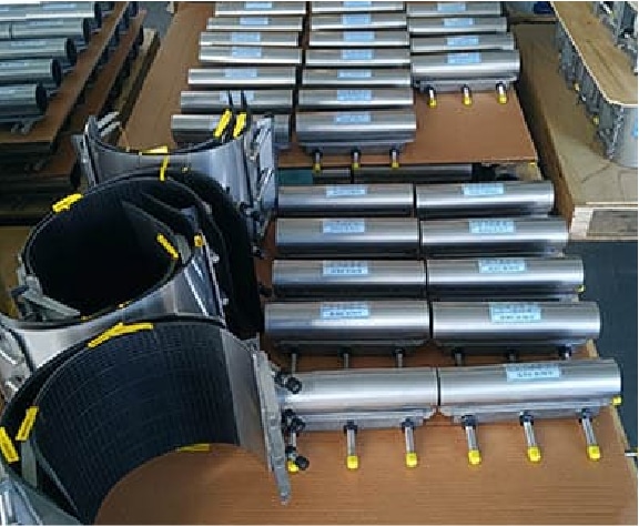 stainless steel repair clamp photo in factory