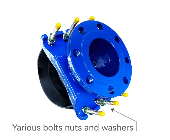 various bolts and nuts