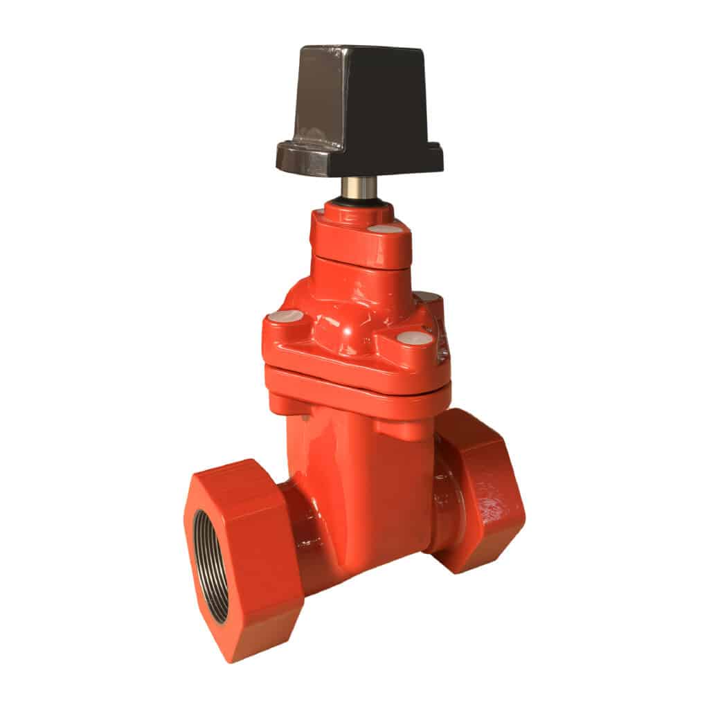 AWWA C515 NRS Resilient Seated Gate Valve,Threaded Ends