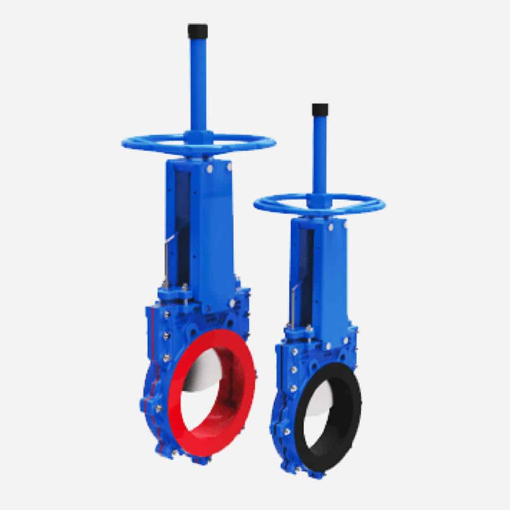 Bi-directional Seal Split-type Rubber lined Knife Gate Valve