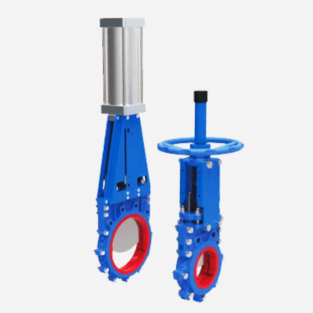 Bi-directional Seal Split-type Wear-resistant Knife Gate Valve