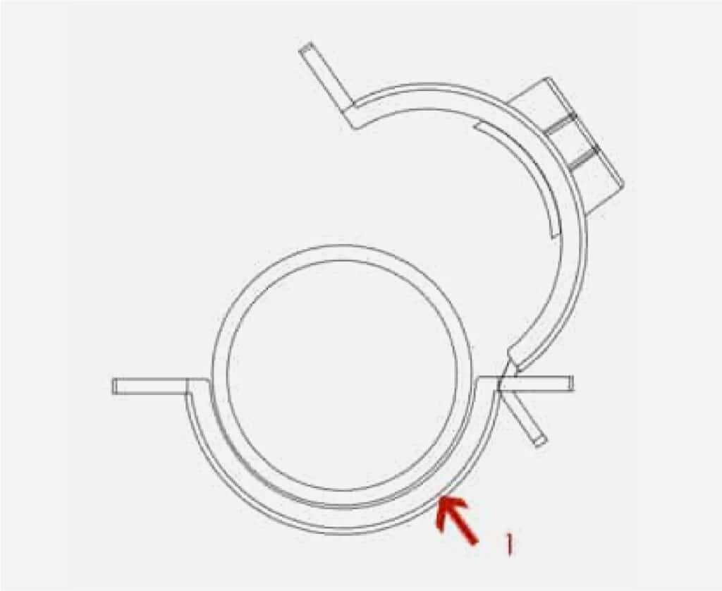 DI Saddle Clamp for PVC and HDPE pipe installation instruction step2