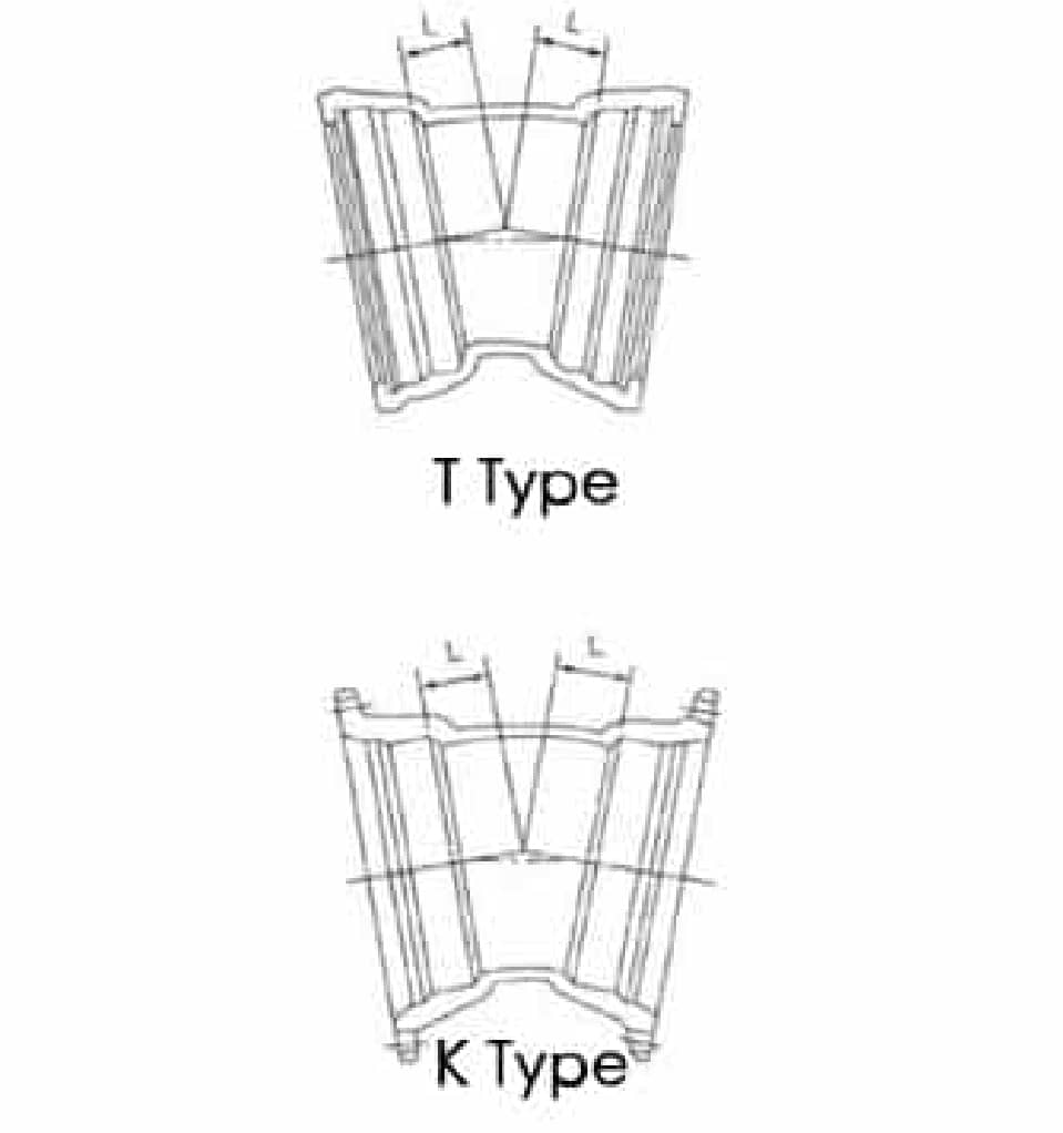 Double Socket 22.5° Bend Drawing