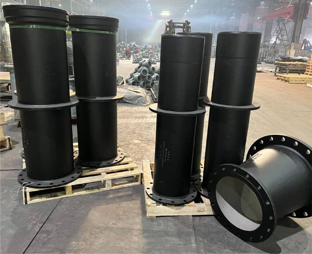 Ductile iron flanged pipe (2)