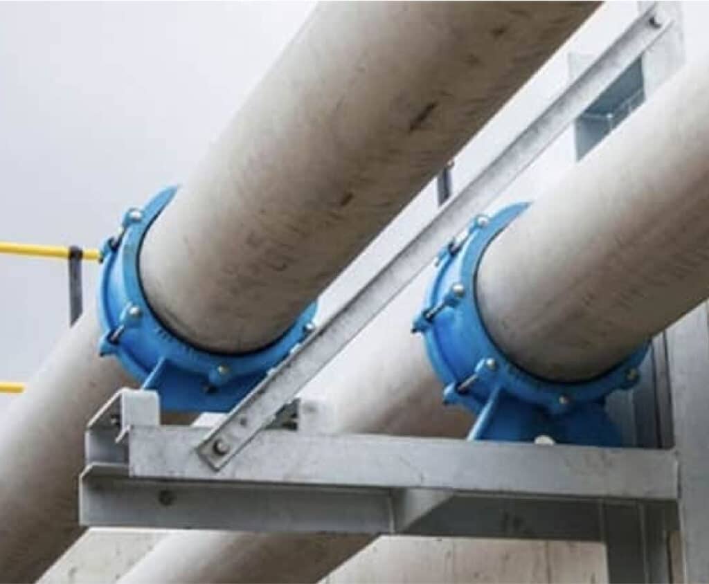 Ductile iron pipe coupling