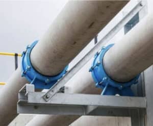 Ductile iron pipe coupling