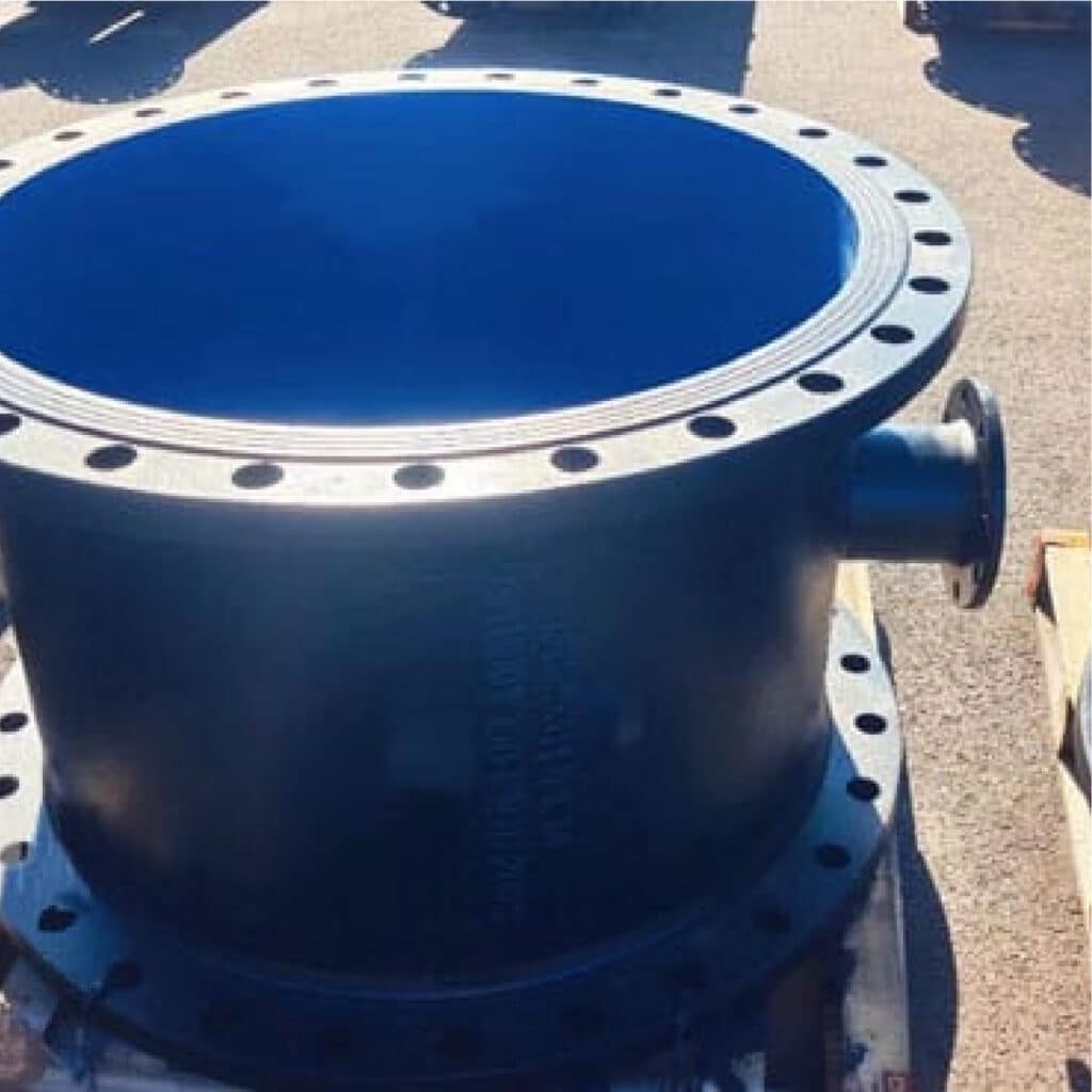 Flanged Reducing Tee