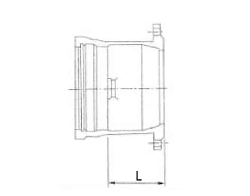 Flanged socket T type( Tyton Type)