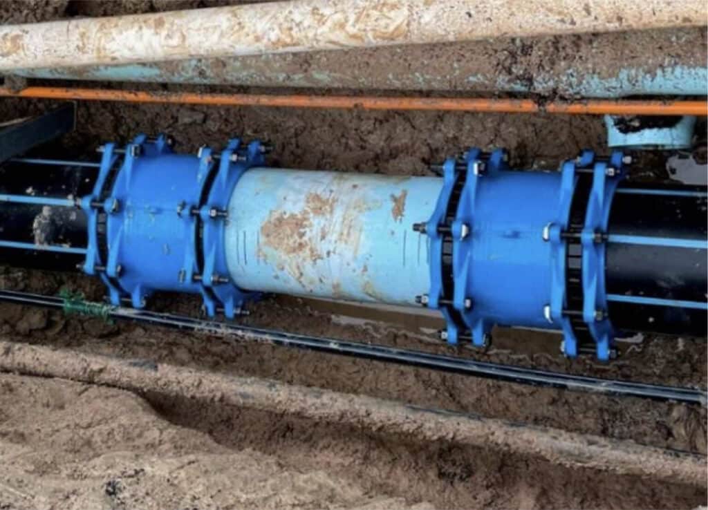 Mechanical Connection – Restrained Pipe Coupling