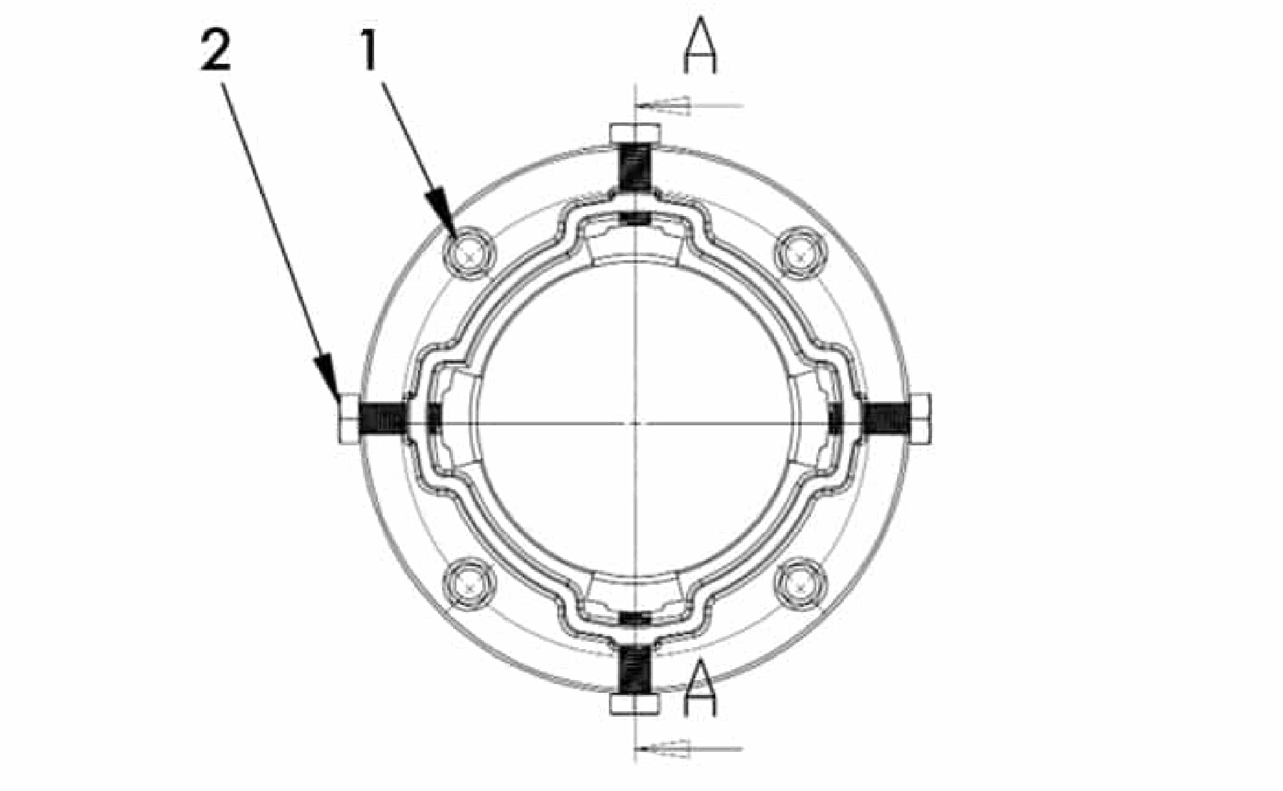 Mechanical Coupling Installation step 2